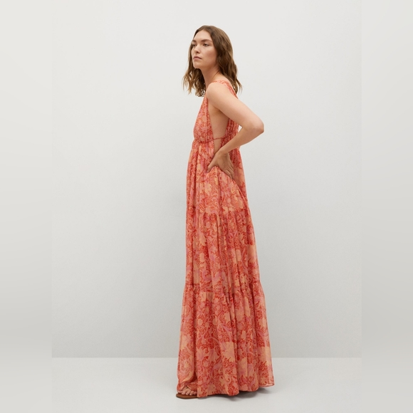 🔥Last 2🔥MANGO Printed maxi dress - Picture 14 of 16